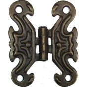 Resim Dekoratif Sac Kelebek Menteşe - Küçük, Eskitme, 1 Adet 