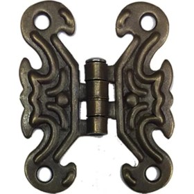 Resim Dekoratif Sac Kelebek Menteşe - Küçük, Eskitme, 1 Adet 