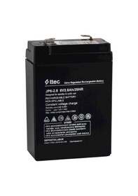 Resim Ttec 6 Volt 2, 8 Amper Bakımsız Kuru Akü / 444836081 