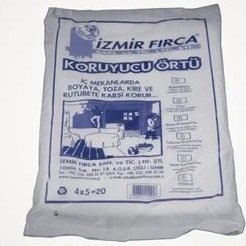 Resim Sgs Izmir Fırça Koruyucu Hışır Örtü 4x5 = 20 Metrekare 