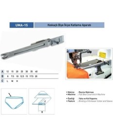 Resim Ofis Turka Bant Reçme Ikiye Katlama Apara 12X6MM / Uma-15 