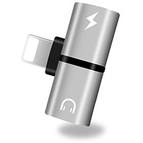Resim CDG-CNV43 Lightning 2 Port Gümüş Çoklayıcı Dönüştürücü Adaptör 