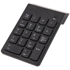 Resim WOZLO Kablosuz Bluetooth Sayısal Tuş Takımı Numpad - Numerik Klavye - Keypad - Windows Android Ios Uyumlu 