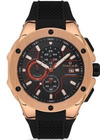 Resim Nacar Safir Cam Spor Siyah Erkek Kol Saati Nc34-29b554-rbs1 
