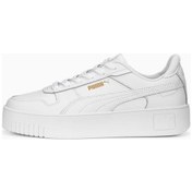 Resim Puma 389390 01 Carina Street Beyaz-gold Kadın Spor Ayakkabı Beyaz 