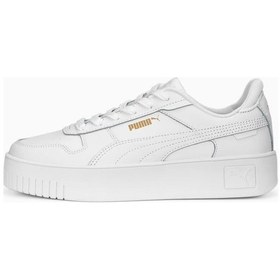 Resim Puma 389390 01 Carina Street Beyaz-gold Kadın Spor Ayakkabı Beyaz 