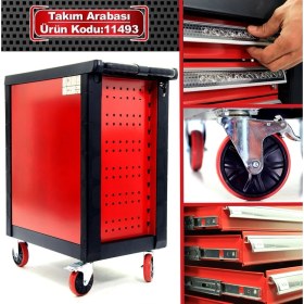 Resim Worldforce 7 Çekmece Takım Dolabı Profesyonel Boş Takım Dolabı 