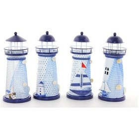 Resim Periboia Marin Metal Deniz Feneri Ledli Model 1 