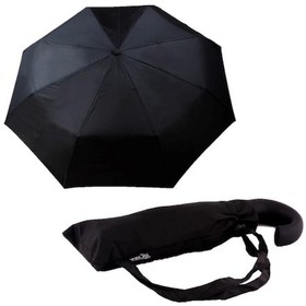 Resim Zeus&Co. Siyah J Saplı Rüzgarda Kırılmayan Tam Otomatik Şemsiye (363350533) Siyah 