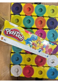 Resim Playdoh Oyun Hamuru 4 Renk 1 Koli 16 Adet Turuncu 