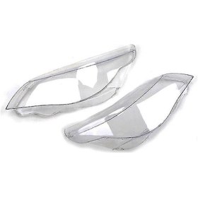 Resim Araba Abajur Far Lambası Şeffaf Lens Kabuğu Pc Maskesi- E60 E61 525i 530i 545i 550i 2003- 