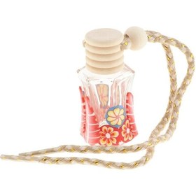 Resim Suntek Doldurulabilir Charm Boş Cam Parfüm Şişesi Kolye 