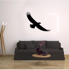 Resim Kartal Folyo Sticker Derstv749 60cm Uzunluk Siyah 