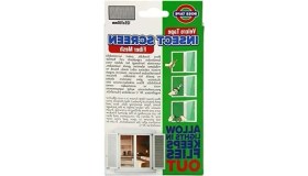 Resim Cırt Bantlı Pencere Cam Sineklik, 125 cm x 150 Cm, Çift Kanat 