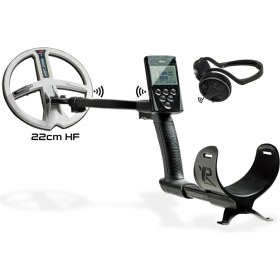 Resim Xp Deus Ana Kontrol Ünitesi Wsa Kulaklık 22CM Hf Başlık ile Metal Dedektörü 
