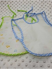 Resim BERKAY Berkaysundan Giymeli Bebek Mama Önlüğü Arkası Naylon 20x25cm 2 Adet 