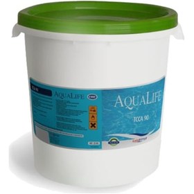Resim Aqualife Tcca %90 Stabil Aktif Granül Havuz Klor 25Kg 