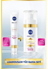 Resim Nivea Luminous 630 Leke Karşıtı Serum 30 ML + Koyu Halka Karşıtı Göz Kremi 15 ML 