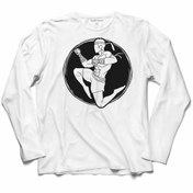 Resim Kendim Seçtim Muay Thai Muaythai Kick Boks Boxinguzak Doğu Uzun Kollu Tişört Baskılı T-shirt 