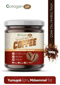 Resim Collagen Life Hindiba, Tarçın Ve Çörekotu İçeren Detox Kahve Net 100gr Diğer 