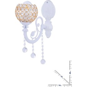 Resim Beyaz Şapkalı, Parlak Taş Detaylı Lüks Aplike Dekoru 