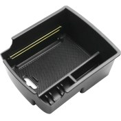 Resim Spibicyy 2020 Hyundai Mekan Araba Merkezi Konsol Kol Dayama Saklama Kutusu Palet Tepsisi Konteyner Kauçuk Paspas ile (Yurt Dışından) 