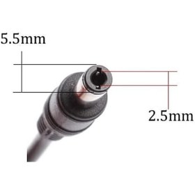 Resim 19.5v 6.15a 120w Uyumlu 5.5mmx2.5mm Uç Adaptör Şarj Aleti Şarj Cihazı 