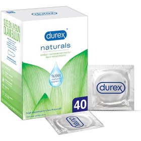 Resim Durex Naturals Prezervatif 40'lı 