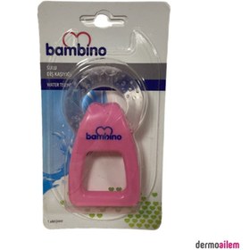 Resim Bambino Tutma Saplı Sulu Diş Kaşıyıcı Pembe 