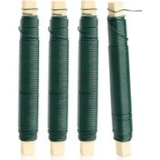 Resim 4 Adet Bahçe Çiçekleri Bitkiler Bağlama Teli Dayanıklı Tel Bahçe Malzemeleri 