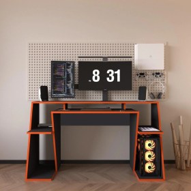 Resim Pixel Profesyonel Oyuncu Masası,gamer DESK,150X55,SİYAH Oyuncu Masası,bilgisayar Masası 