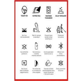 Resim Dijital Baskılı Kızıldereli Desenli Dekoratif Yıkanabilir Kaymaz Taban Çocuk Halısı Çok Renkli 