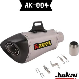 Resim Jiekai Motosiklet Egzoz Susturuculu Model AK-004 