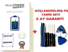 Resim İphone 12 PRO MAX Batarya Pil (realpower Güçlendirilmiş Batarya) Tkgz