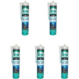 Resim Henkel Sista Akvaryum Silikonu 340 Gr Şeffaf 5 Adet 