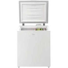 Resim Beko 3205 Je Yatay Derin Dondurucu 205 L Hacim Enerji Sınıfı E Şık Beyaz Tasarım 