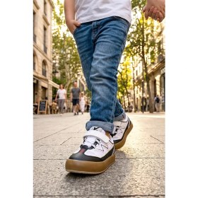 Resim Kiko Kids Plan Günlük Cırtlı Bağcıklı Erkek Çocuk Spor Ayakkabı 