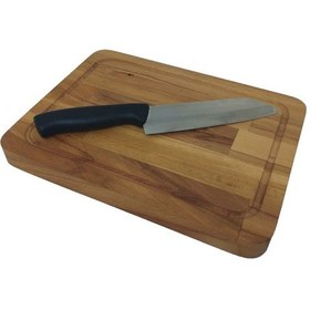 Resim Kalın Ahşap Et Kesme Tahtası 24X32 Ahşap 