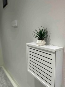 Resim Besa Home Wifi Saklama Kutusu Modem Pc Bilgisayar Kablo Priz Şartel Elektrik Beyaz 