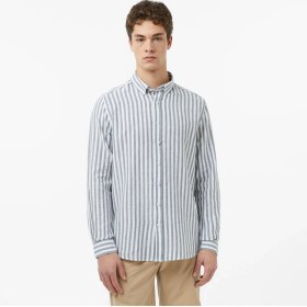Resim Nautica Erkek Yeşil Regular Fit Çizgili Gömlek W65433T.3AF 