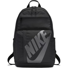 Resim Özcan Sport Elegance Nike Gri Baskılı 0944 Unisex Spor Siyah Sırt Çantası 