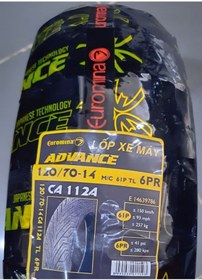 Resim Euromina 120/70-14 61p 6kat Ca112a Advance Dubleks Lastik (1207014) 2024 Üretim 