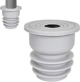 Resim Çamaşır makinesi tahliye hortumu contası, 35 – 40 mm gider borusu contası, çamaşır makinesi gider bağlantısı, silikon conta, gider hortumu için, banyo, mutfak için 