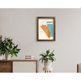 Resim Bk Home Doğal Masif Ahşap Çerçeveli Tablo 45X65Cm-92 (551057375) 