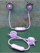 Resim Belle Fusion Kuromi Şarjlı Boyun Fanı Vantilatör 2 Kademeli Alk2689 