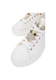 Resim Tamer Tanca Kadın Vegan Beyaz Sneakers & Spor Ayakkabı 1009 116 Bn Ayk Y25 Byz Cılt/lame Beyaz 