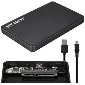 Resim Hytech Hy-hdc21 2.5 İnç Usb 2.0 Sata Harici Hard Disk Kutusu Siyah 