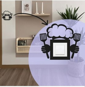 Resim Priz Süsü Anahtar Çerçeve Süsü Mutfak 