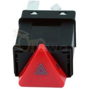 Resim otobalcı Volkswagen Polo Dortlu Sinyal Flaşör Düğmesi Anahtarı 2000--2001 