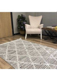 Resim Hoom Rugs Monica Mc 321 Açık Gri İskandinav Halı Açık Grkli 